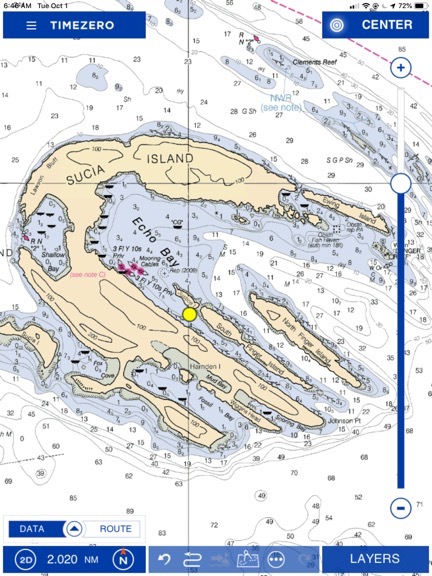 Sucia Island Chart